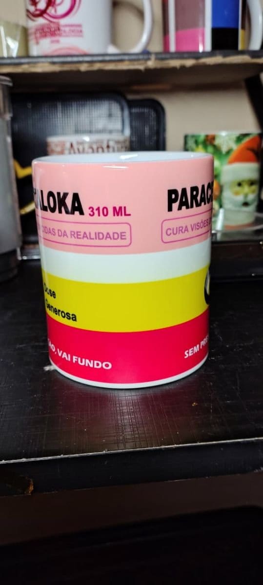 Caneca Cerâmica 325 ml - Foto 3