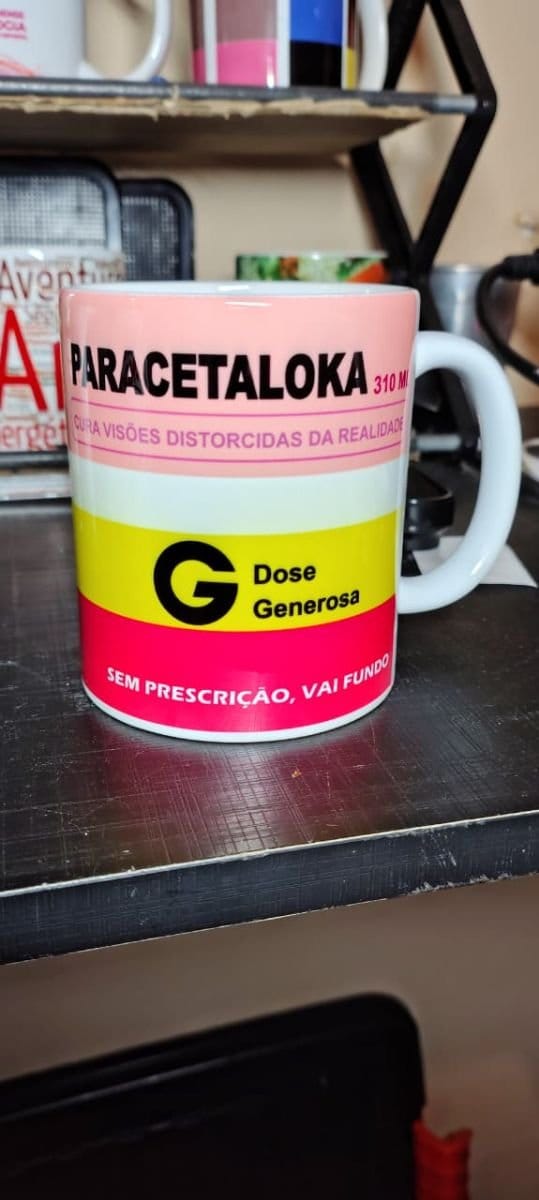 Caneca Cerâmica 325 ml - Foto 4
