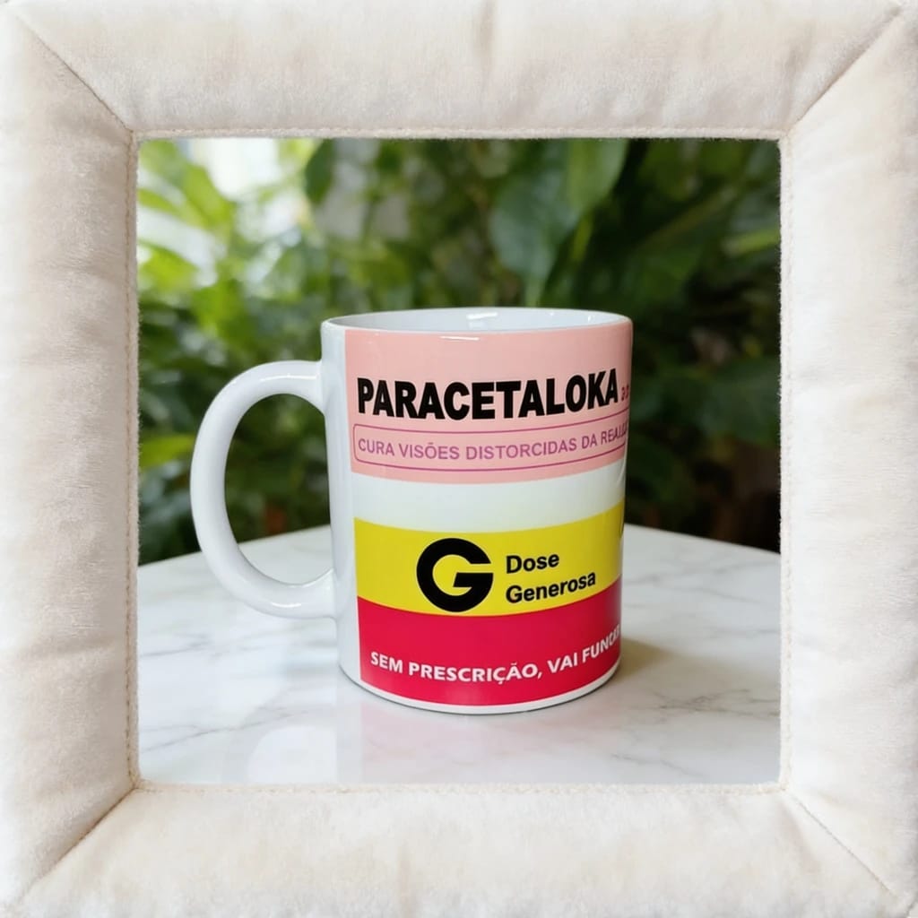 Caneca Cerâmica 325 ml - Foto 1