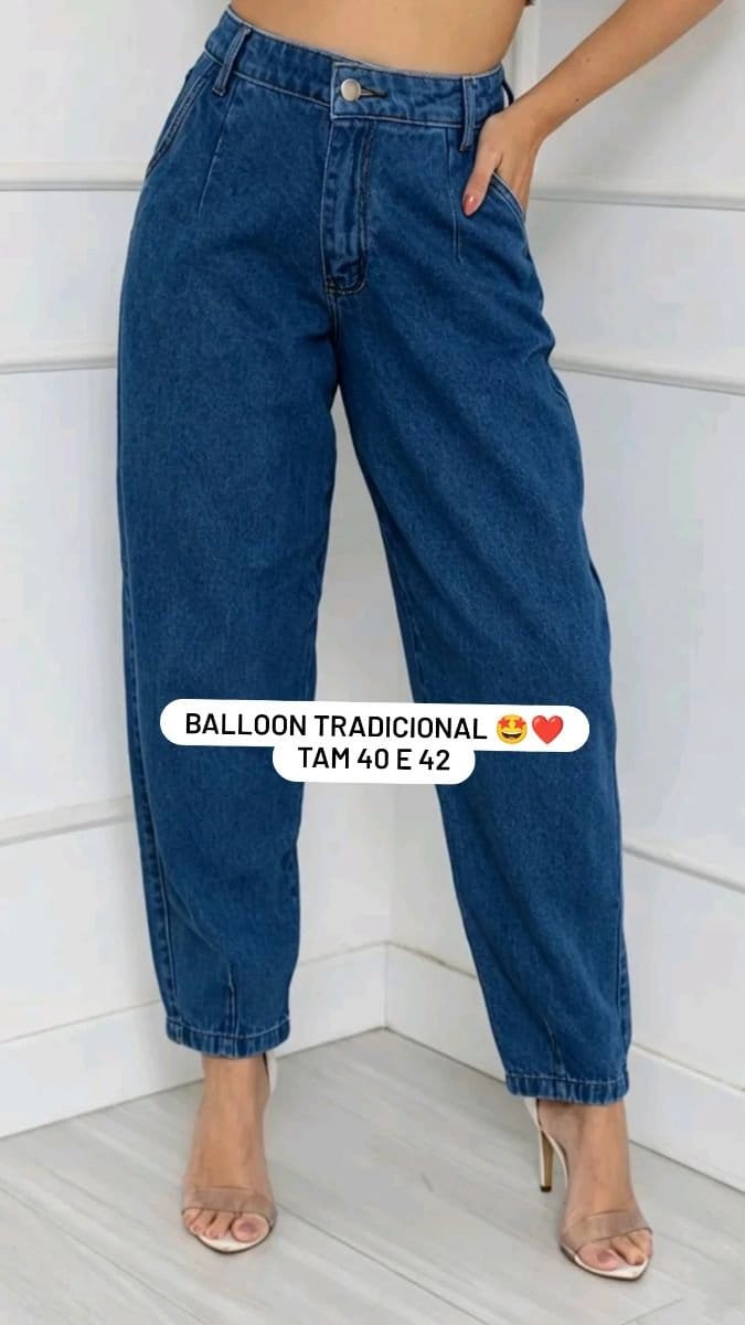 Calça jeans baloon - Foto 2
