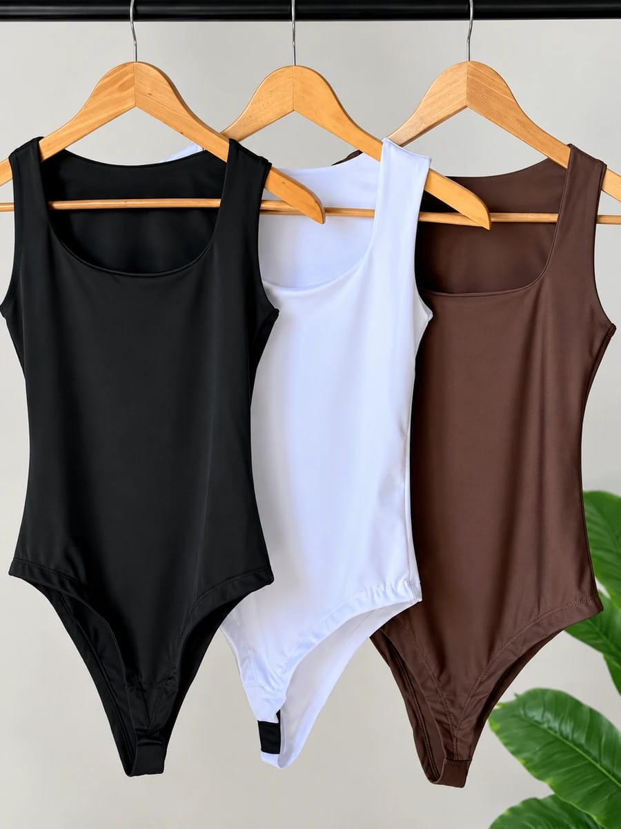 Body Feminino em Poliamida - Foto 1