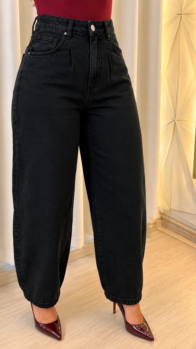 Calça Balloon Feminina - Foto 1