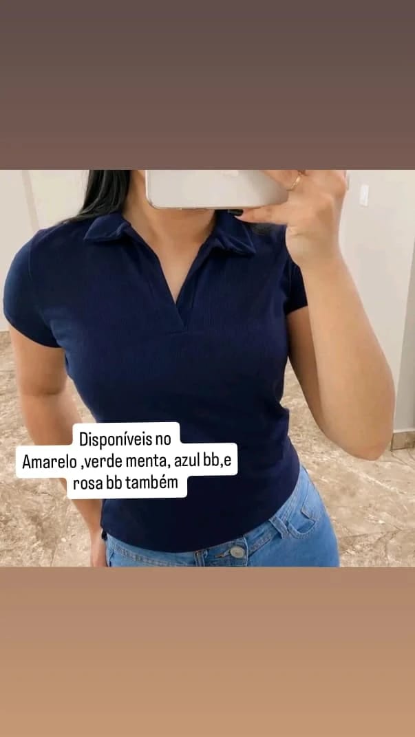 Blusa Canelada Feminina - Foto 2