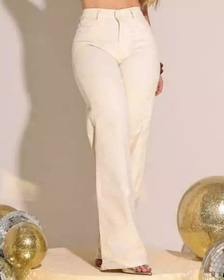 Wide leg off whait - Foto 1