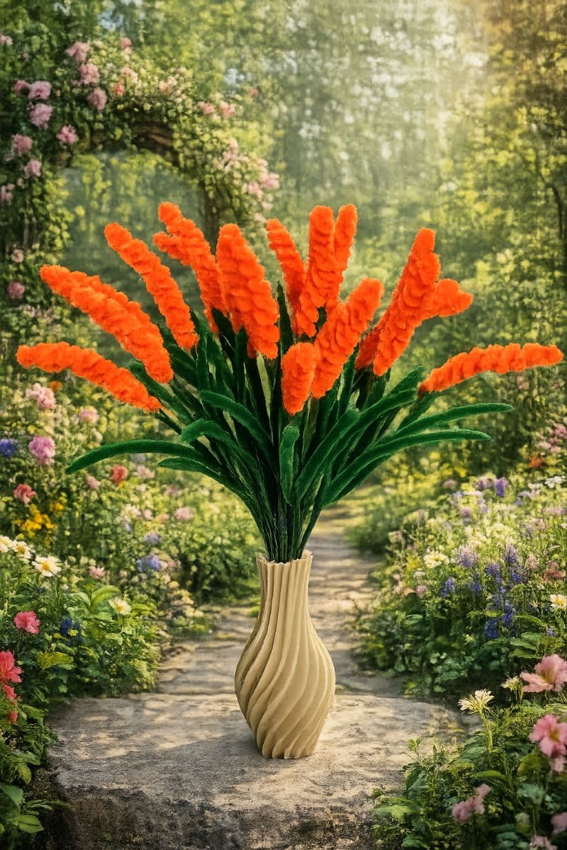 Vaso de lavanda