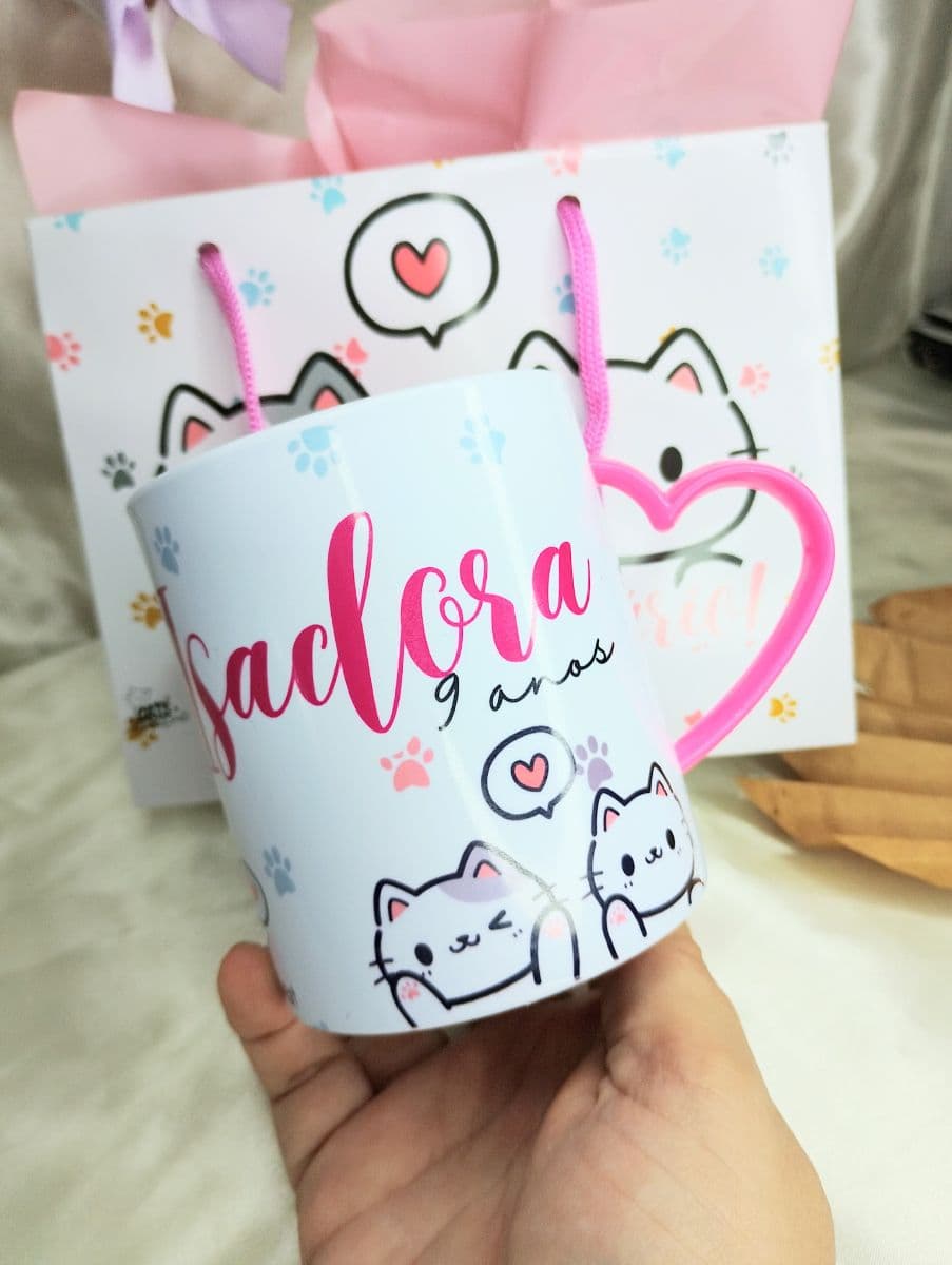 Caneca infantil polímero