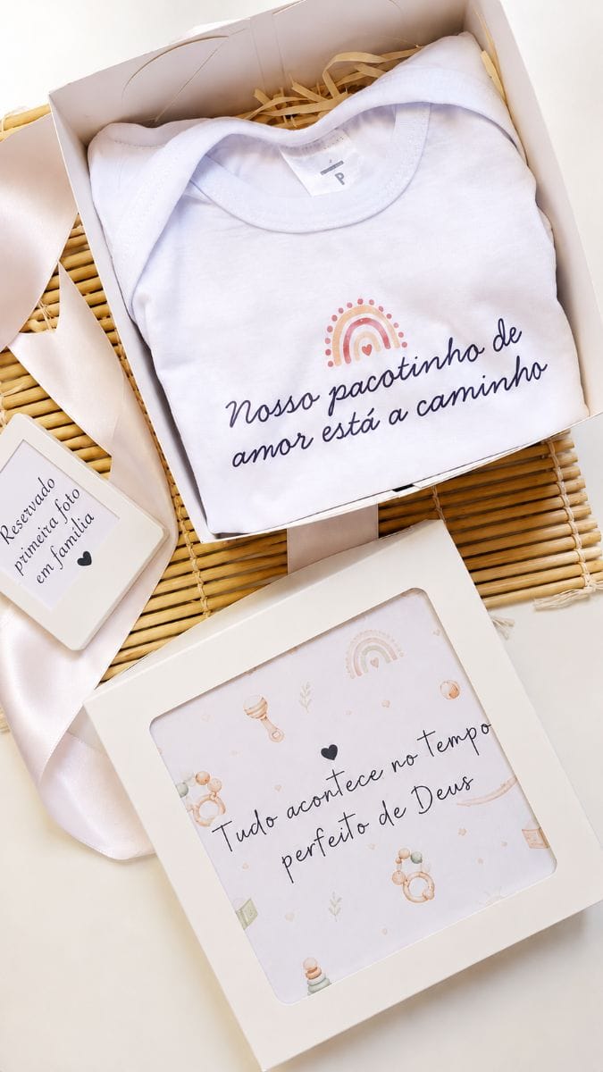 Kit body revelação + Polaroid 3d - Foto 1