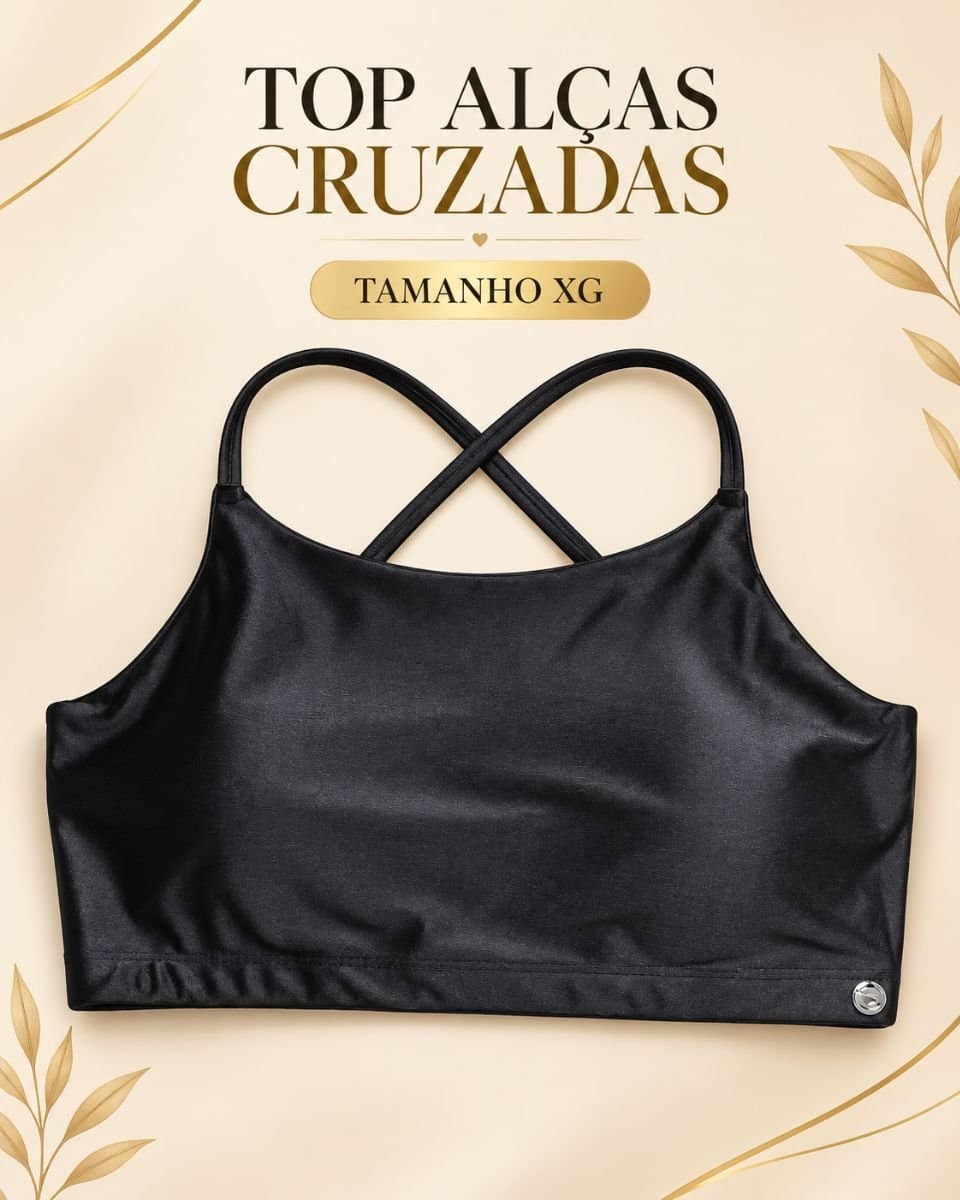 Top alça cruzada 7077