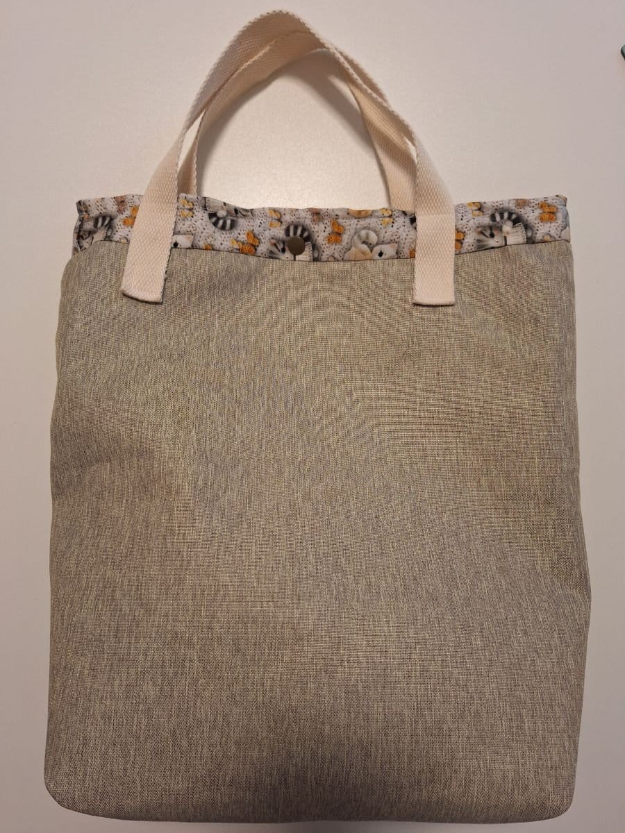 Bolsa Tote em tricoline - Foto 2