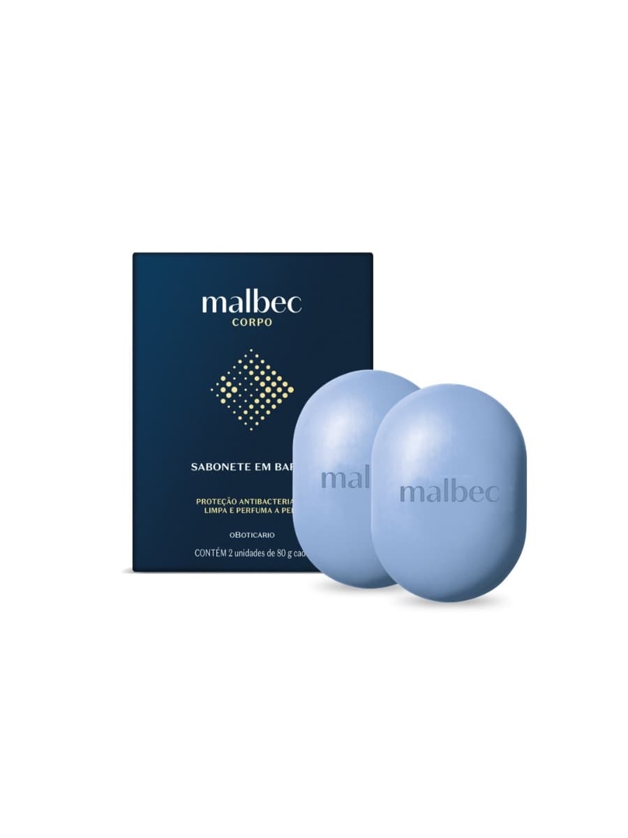 Malbec copo sabonete 2 unid