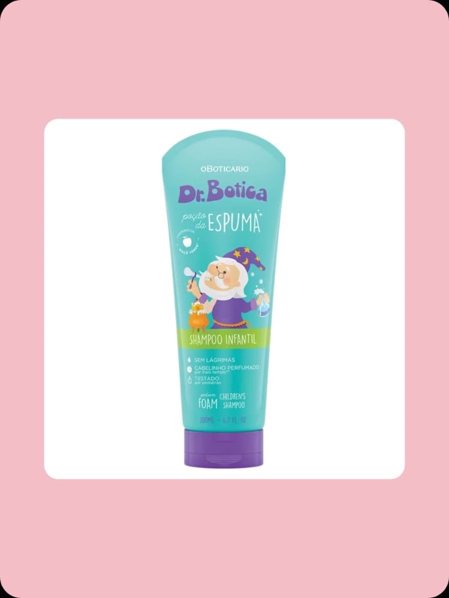 Dr.botica shampoo poção de espuma