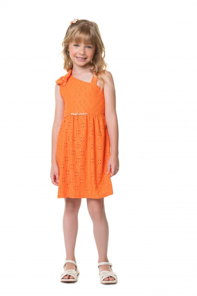 Vestido Tileesul Laise Alça trabalhada
