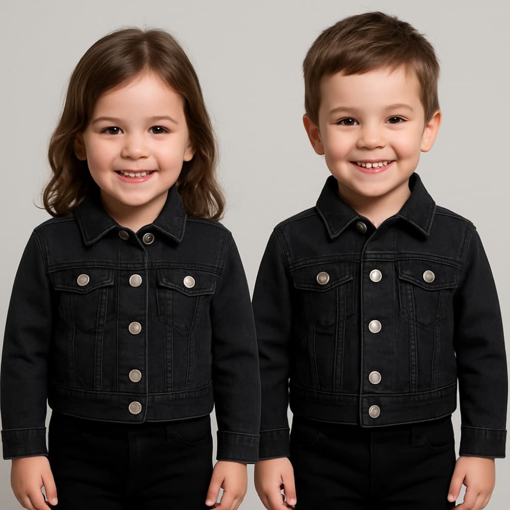 Jaqueta jeans com elastano Milon