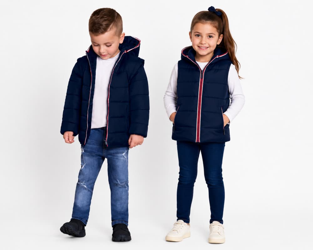 Jaqueta puffer em nylon Milon