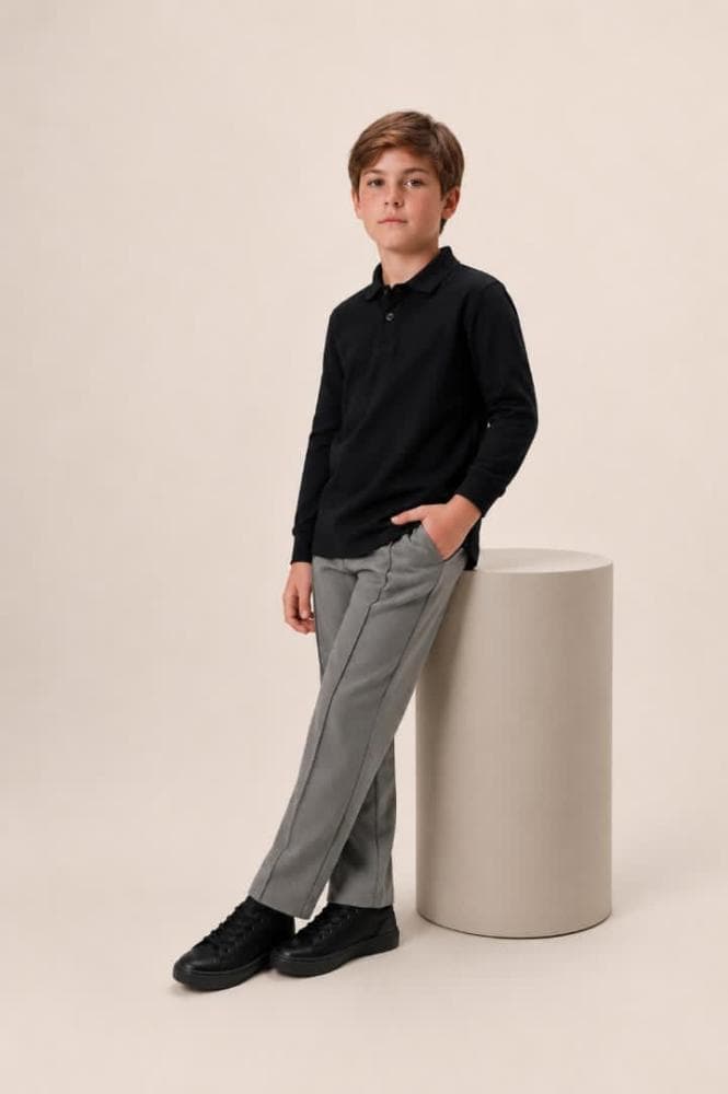 Calça estilo social tecido confort