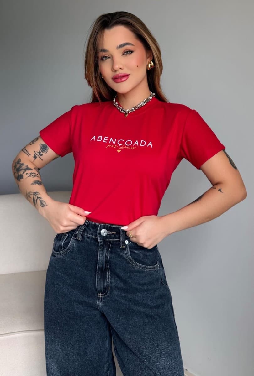 T-shirt abençoada