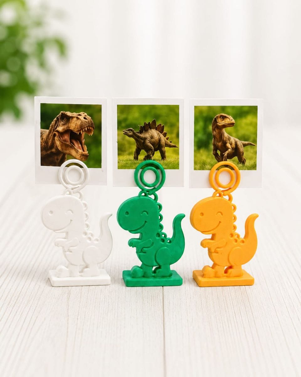 SUPORTE DE FOTOS DINOSSAUROS - Foto 1