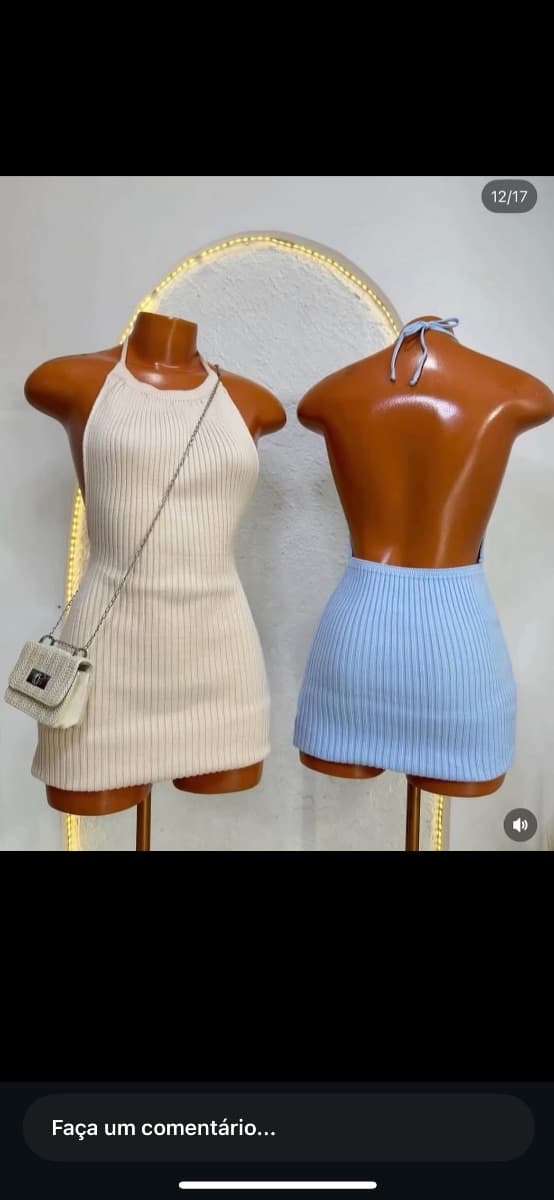 Vestido TricΓ΄ Flor