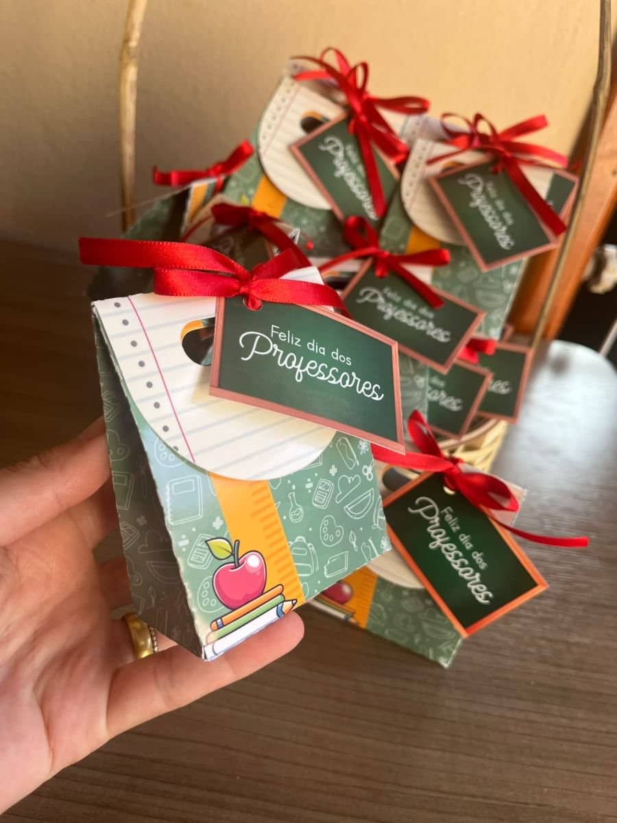 Sacolinha Personalizada Dia dos Professores