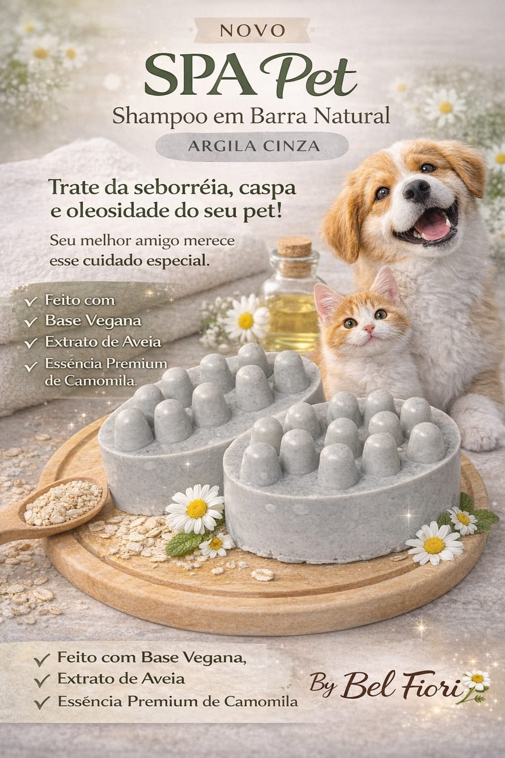 Shampoo em barra para pets + SPA Pet - Foto 2