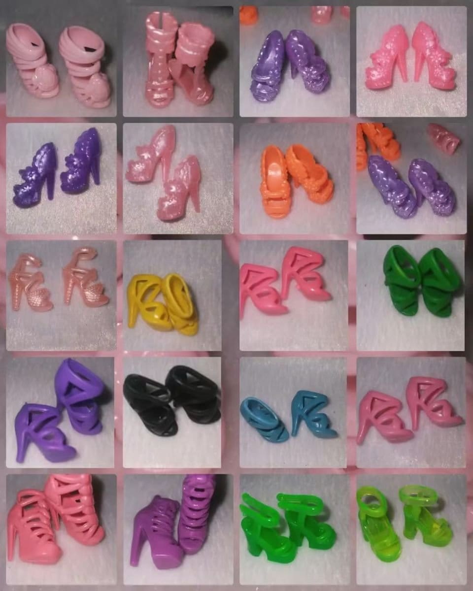 Kit com 10 pares de sandálias - Foto 5