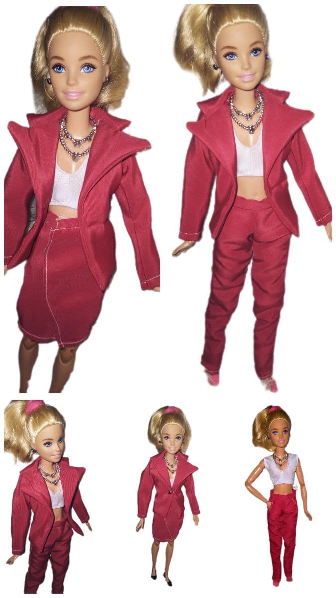 Conjunto social para Barbie