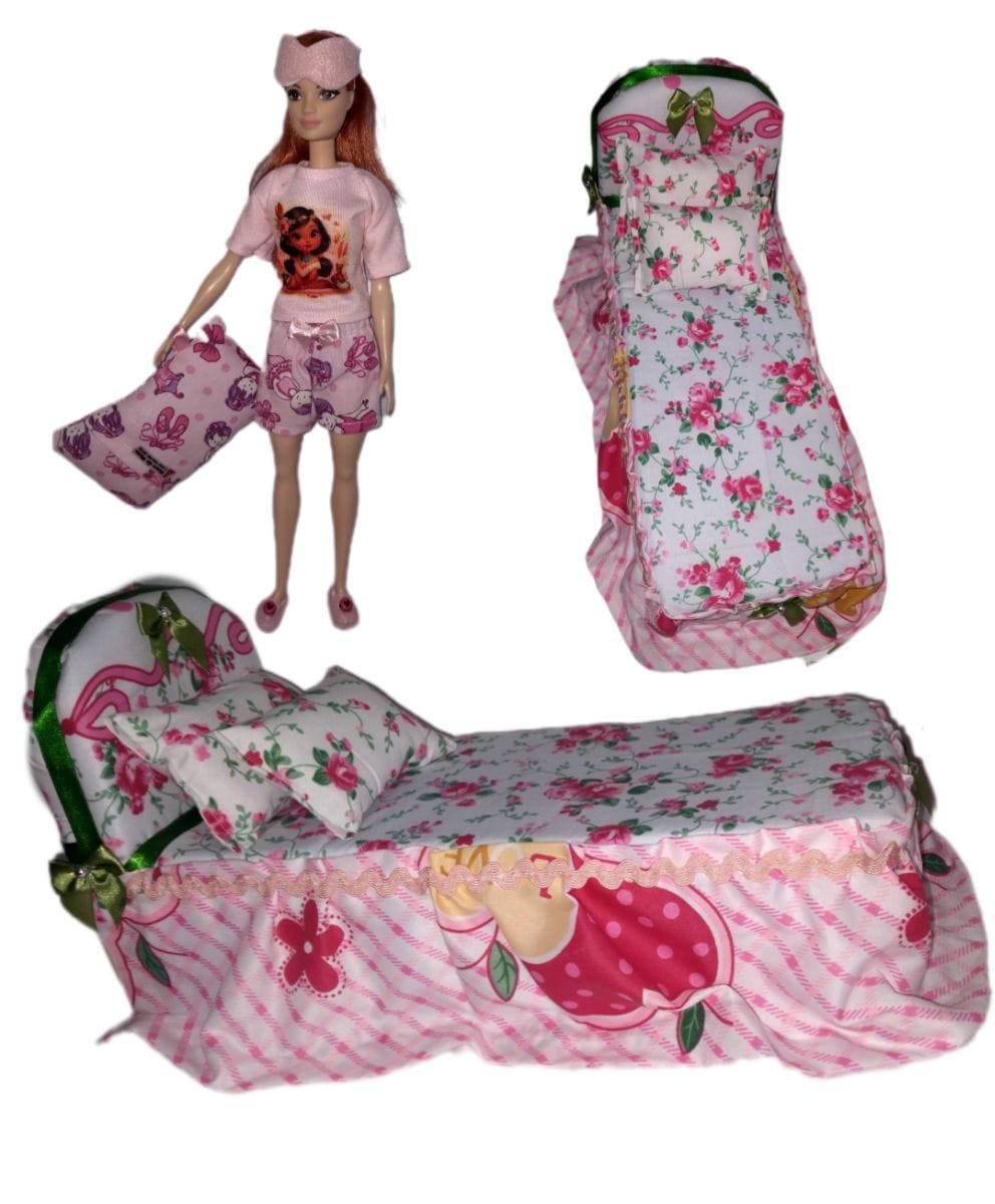 Cama para boneca Barbie - Foto 5