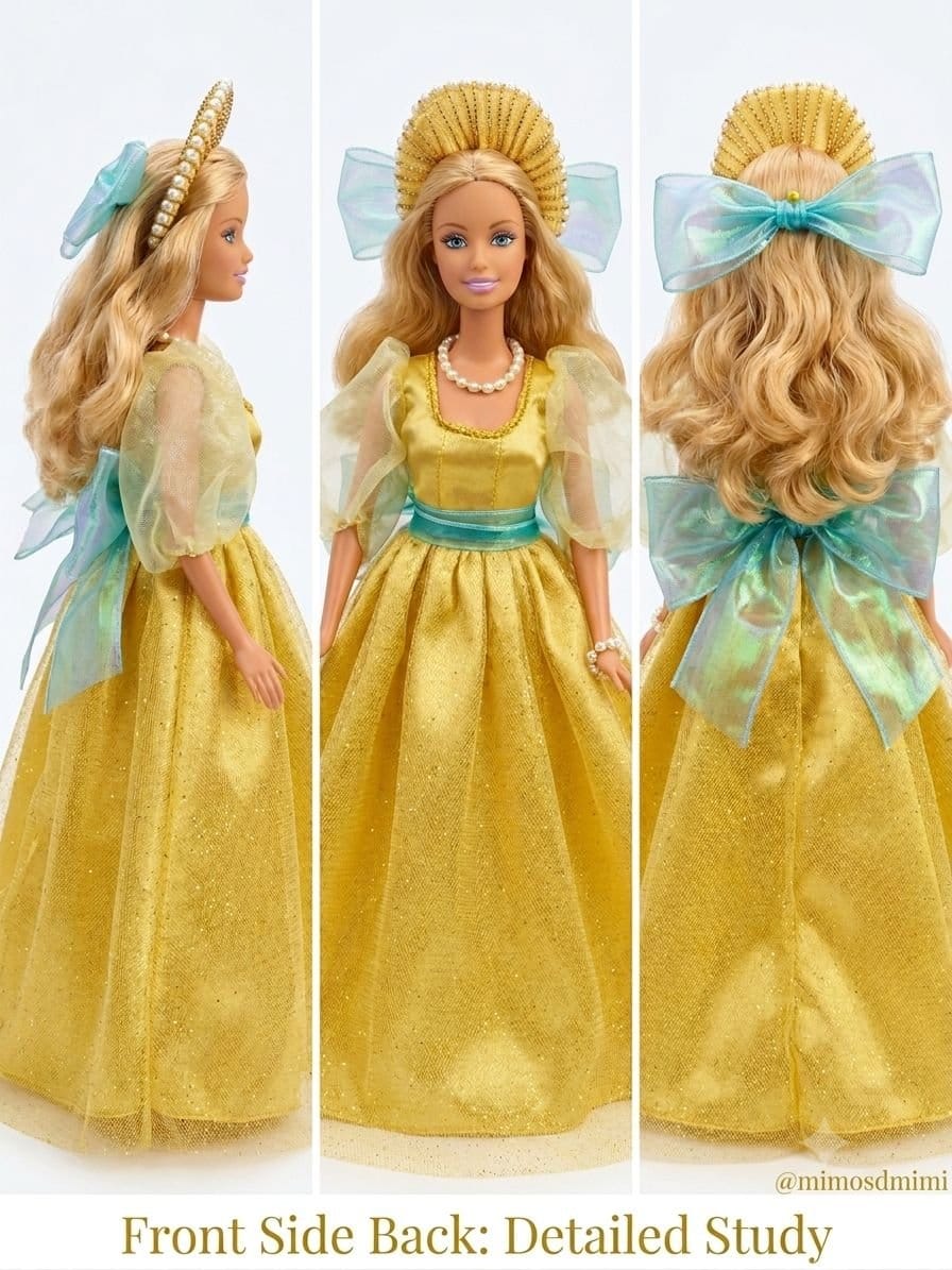 Vestido para Princesa Anastácia - Foto 1