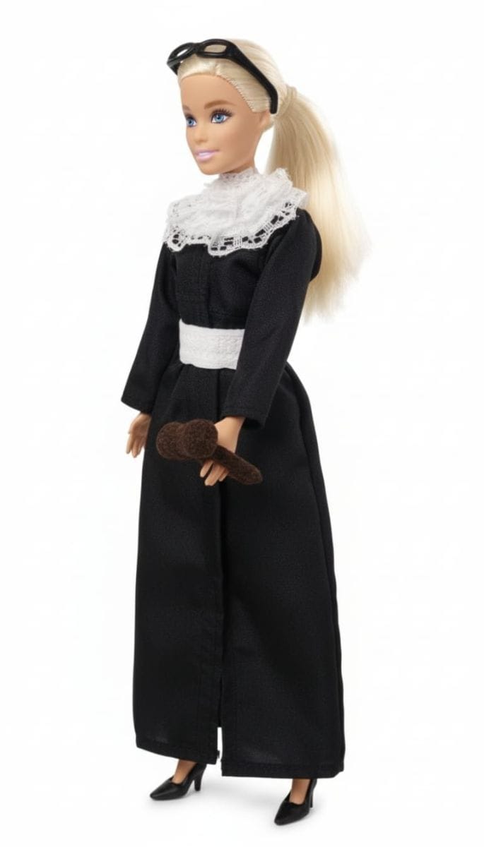 Roupa de Juíza para boneca - Foto 2