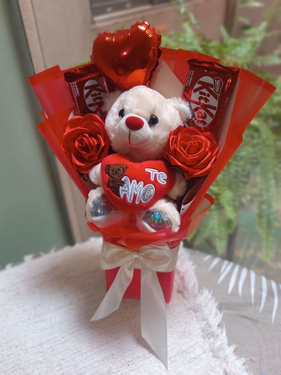 Buquê Coreano 🧸 Te amo