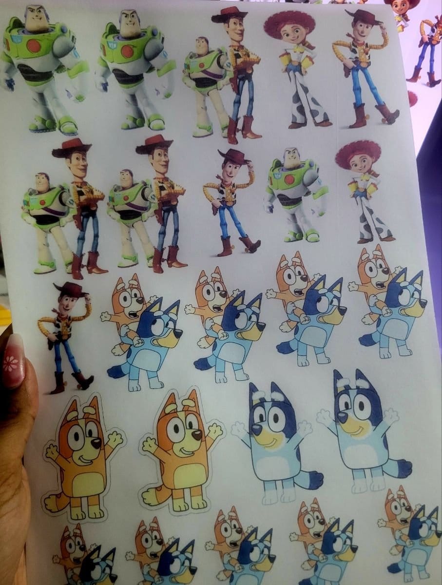 PAPEL ARROZ PERSONALIZADO – VÁRIAS IMAGENS - Foto 4