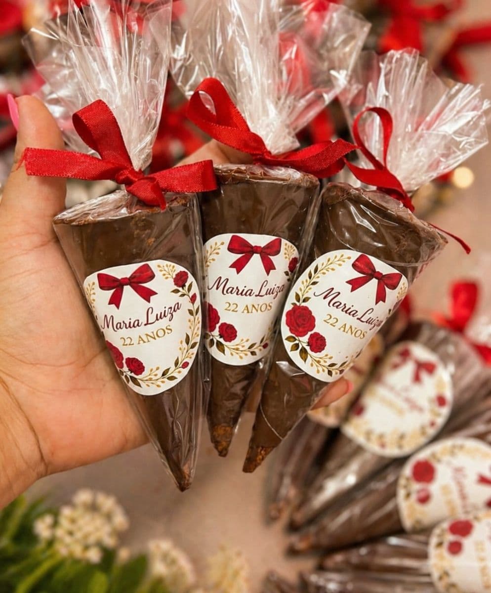 Mini Cone Trufado Personalizado
