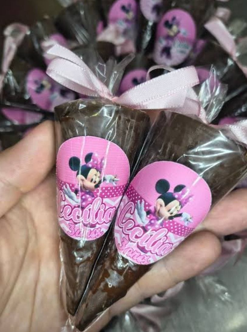 Mini Cone Trufado Personalizado - Foto 3