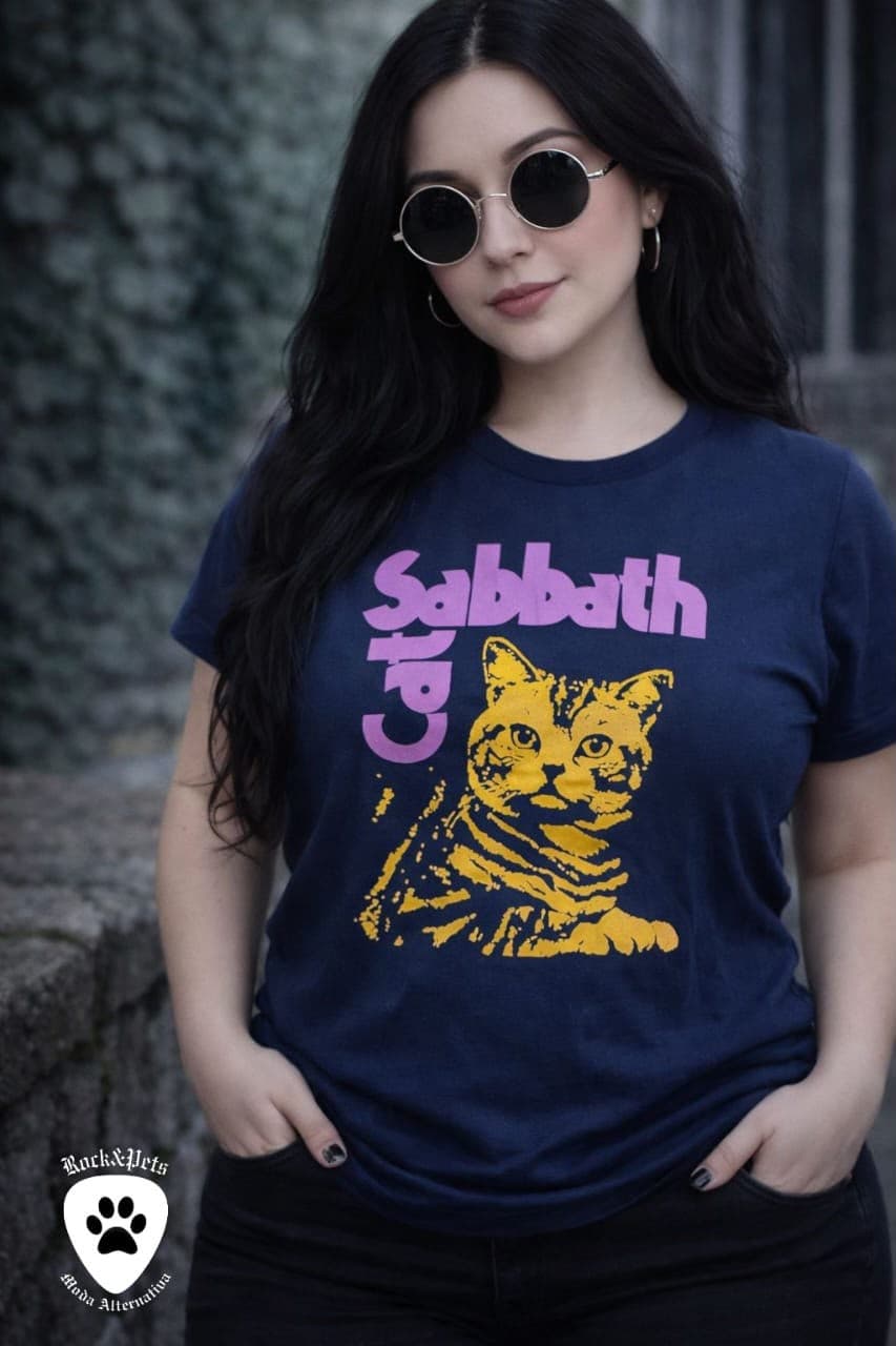 Camiseta Black Sabbath Cats