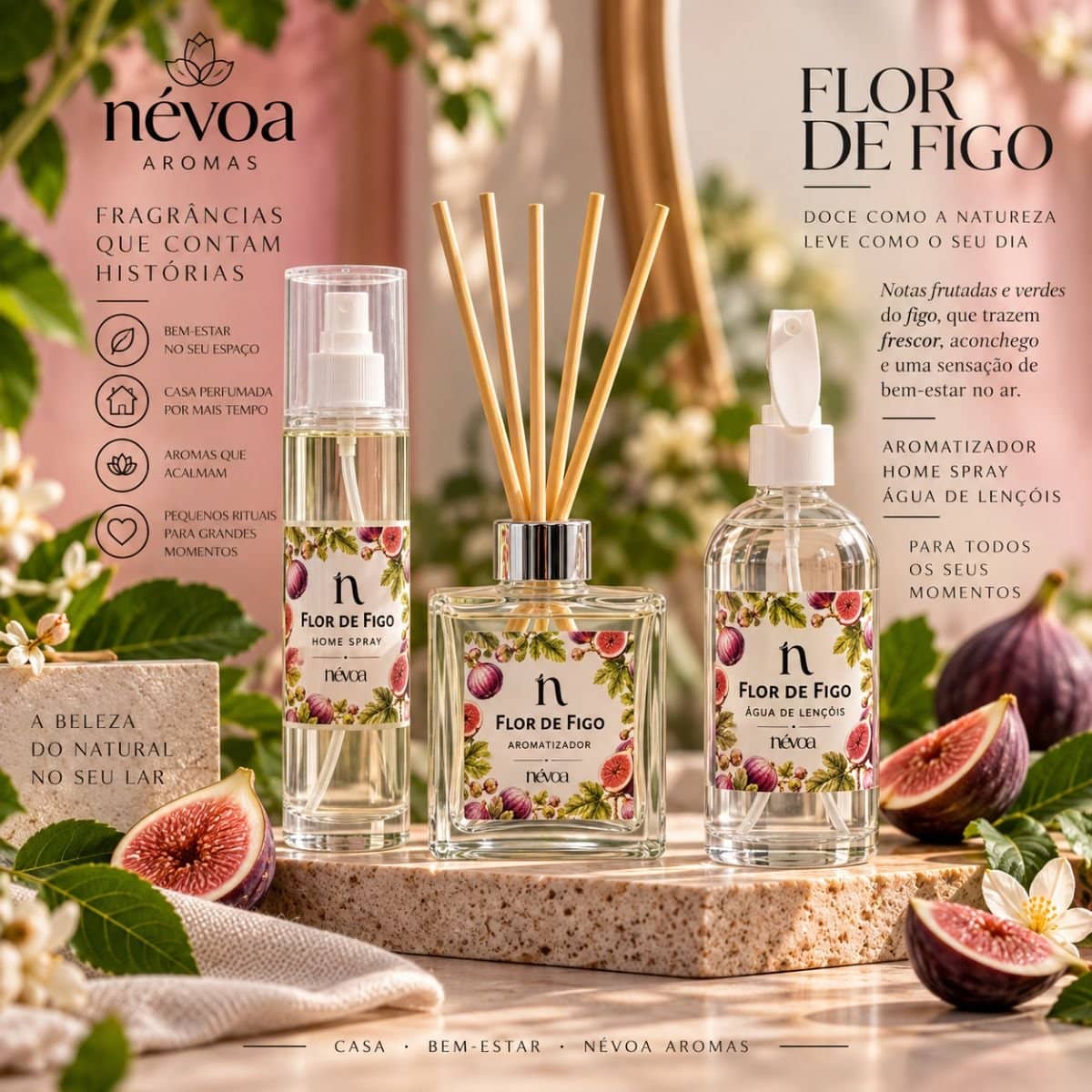 Kit Flor de Figo — Ritual de Casa