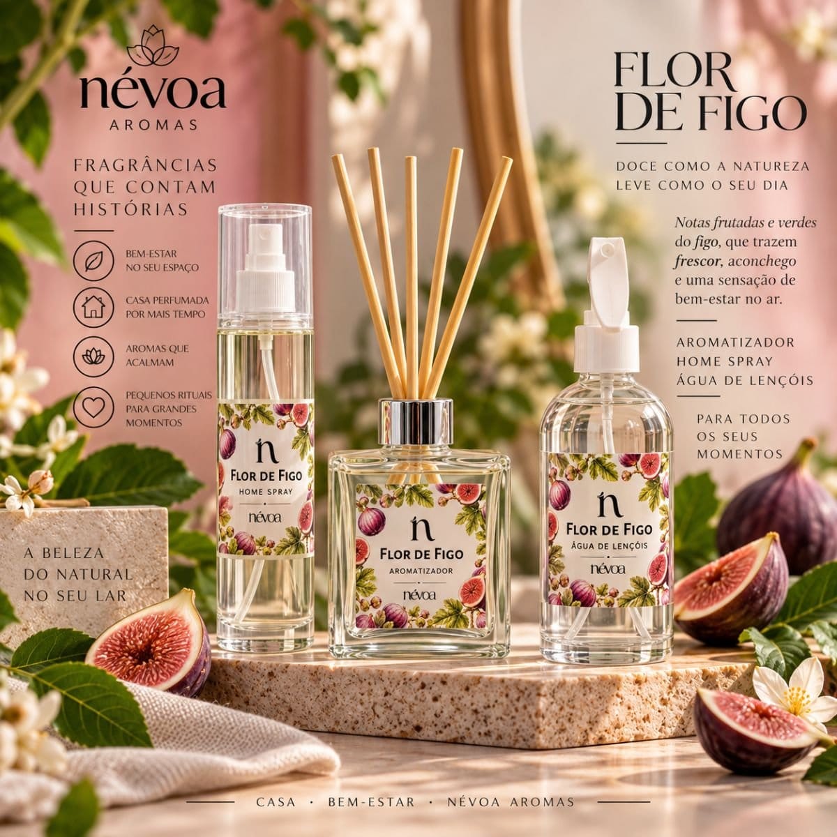 Kit Flor de Figo — Ritual de Casa - Foto 1