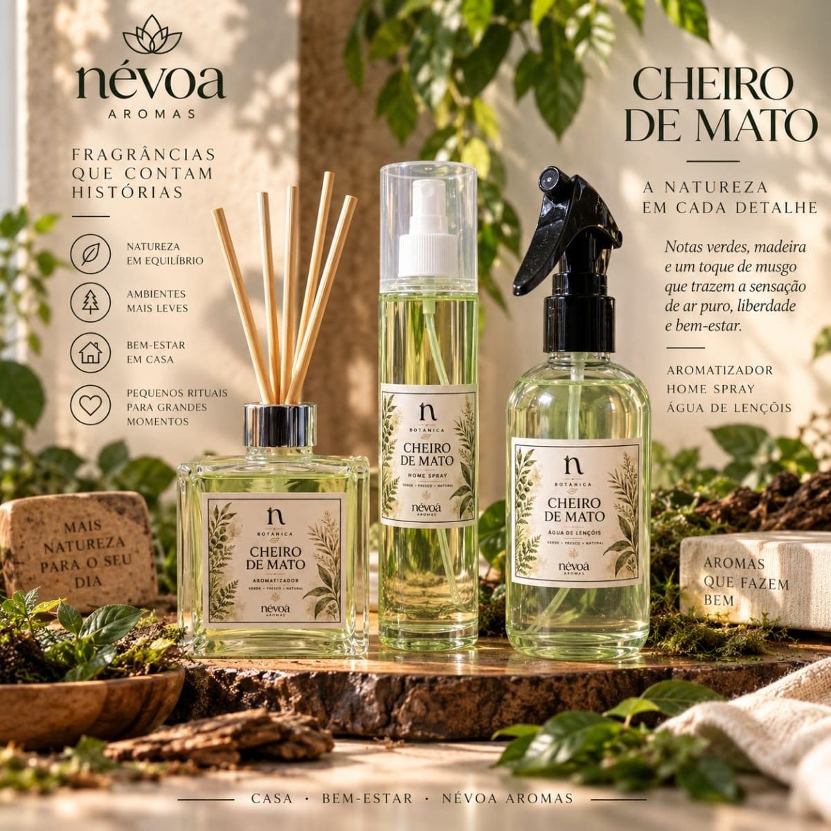 Kit Cheiro de Mato — Ritual de Casa - Foto 1