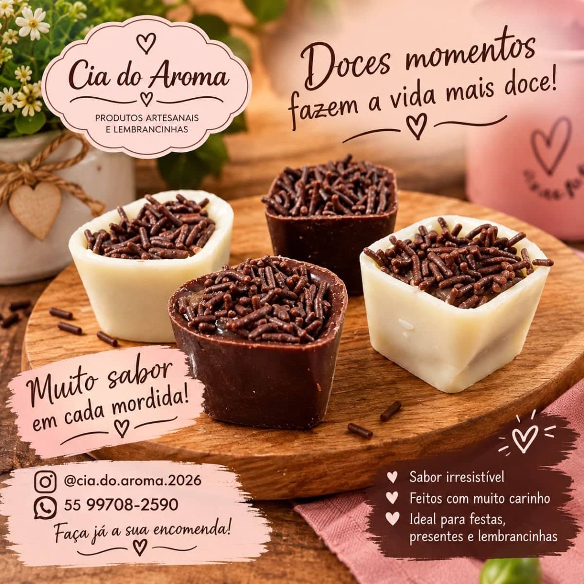 Copinho de brigadeiro