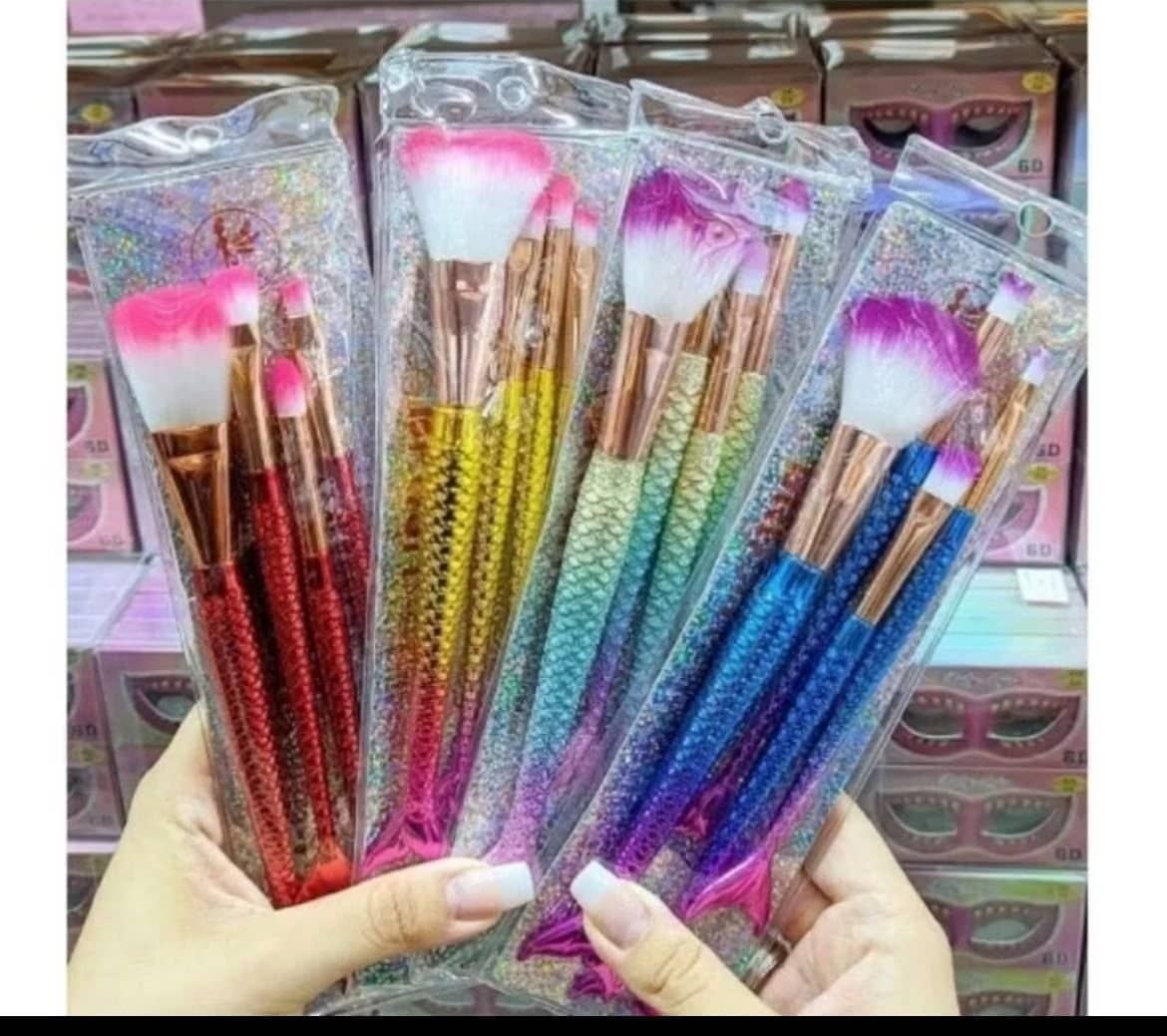 Kit de 4 Pincéis de Sereias
