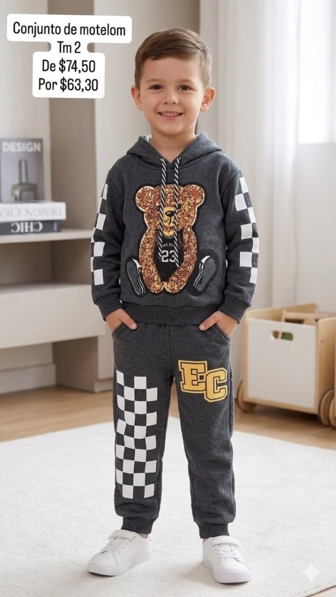 Conjunto moletom inverno - Foto 1
