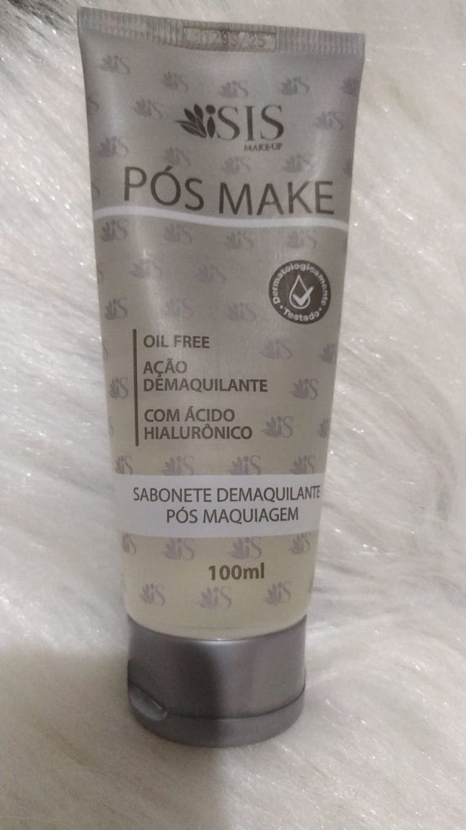 SABONETE LIQUIDO DEMAQUILANTE POS MAKE ISIS MAKEUP - Foto 1