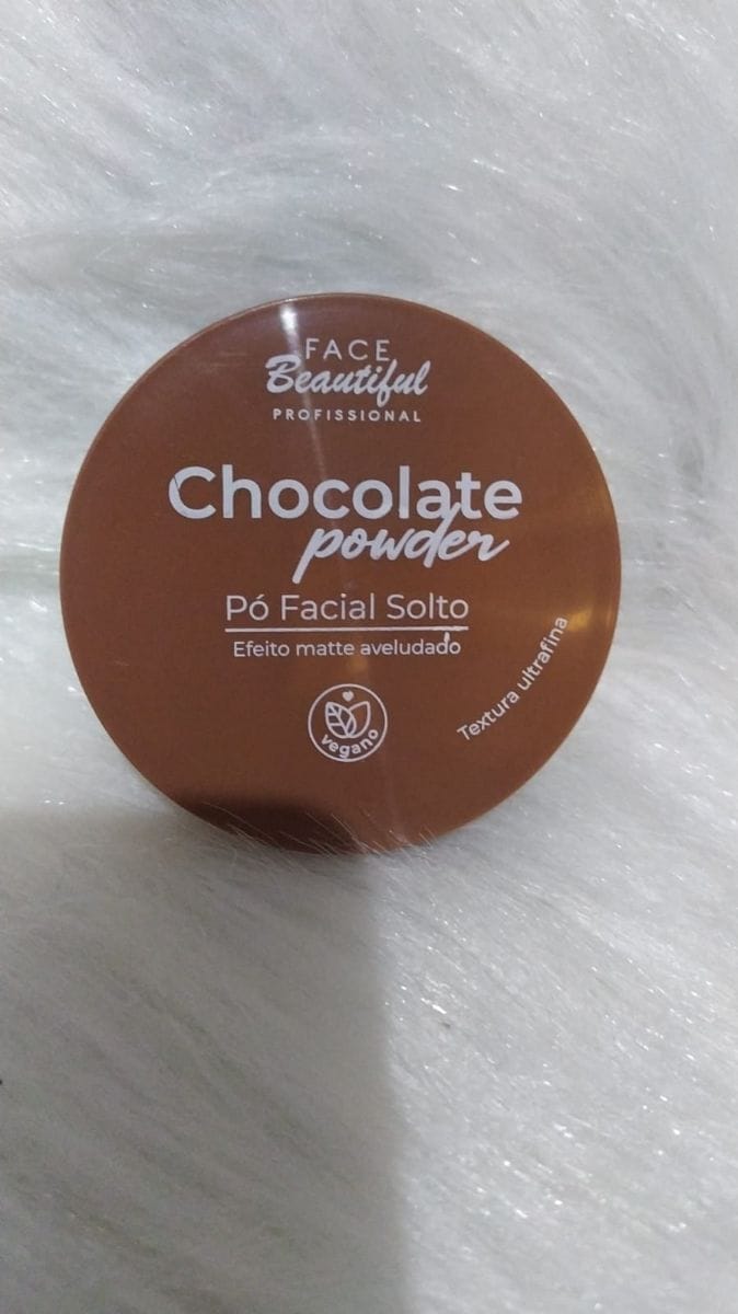 PO FACIAL SOLTO CHOCOLATE FACE BEAUTIFUL VEGANO - Foto 1