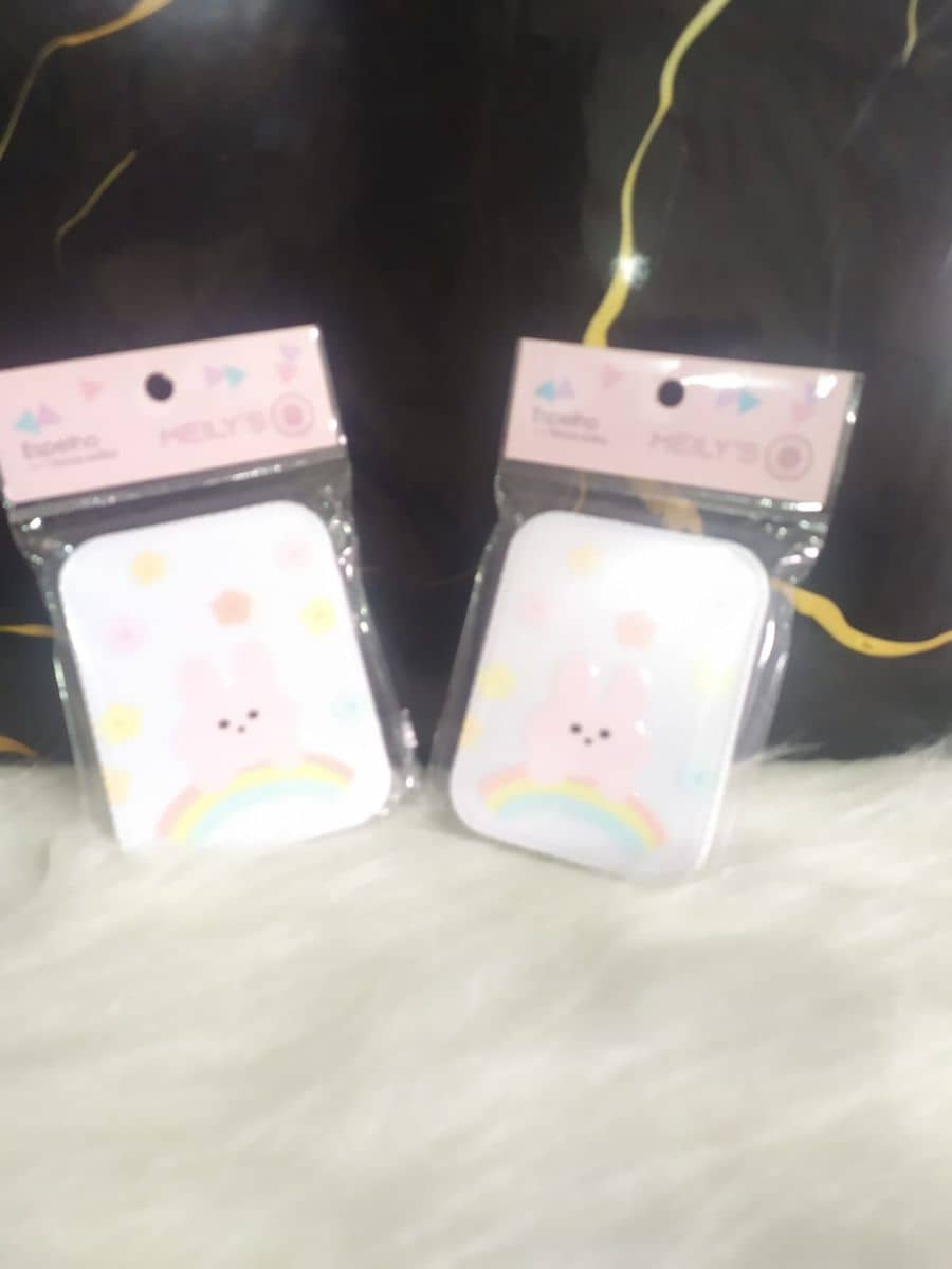 ESPELHO DE BOLSA DOBRAVEL E PENTE DE URSO