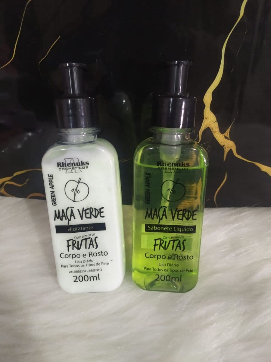 SABONETE LIQUIDOS RHENUKS FRAGANCIA MACA VERDE
