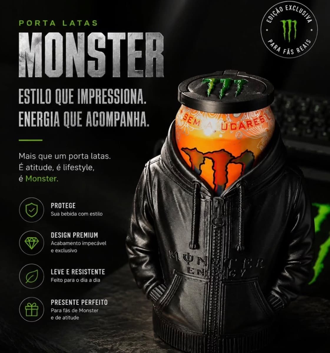 Copo Moletom Monsters