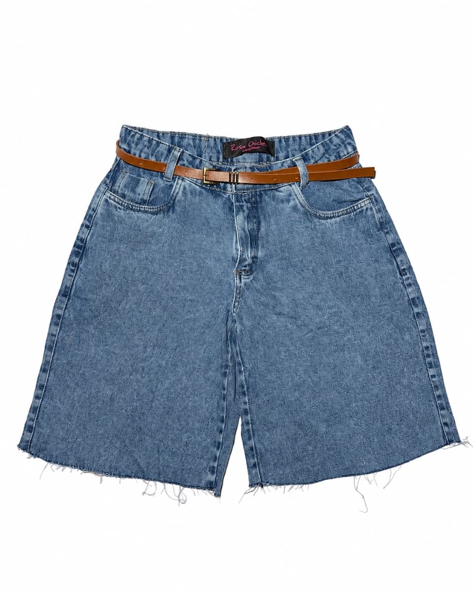 Bermuda Jeans Feminina