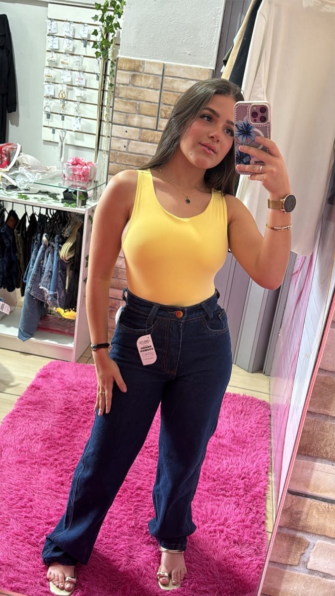 Calça Jeans Corte Reto - Foto 2