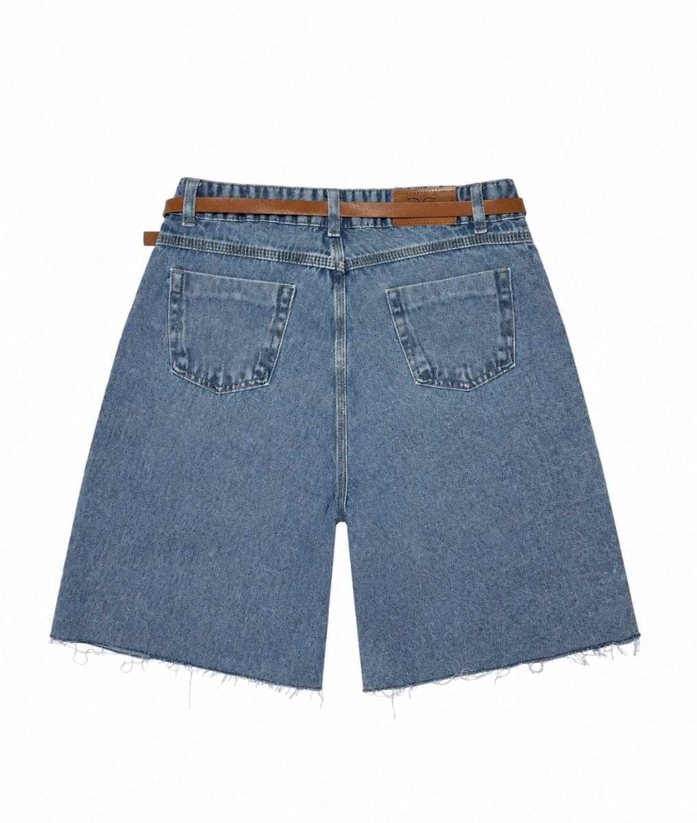Bermuda Jeans Feminina - Foto 2