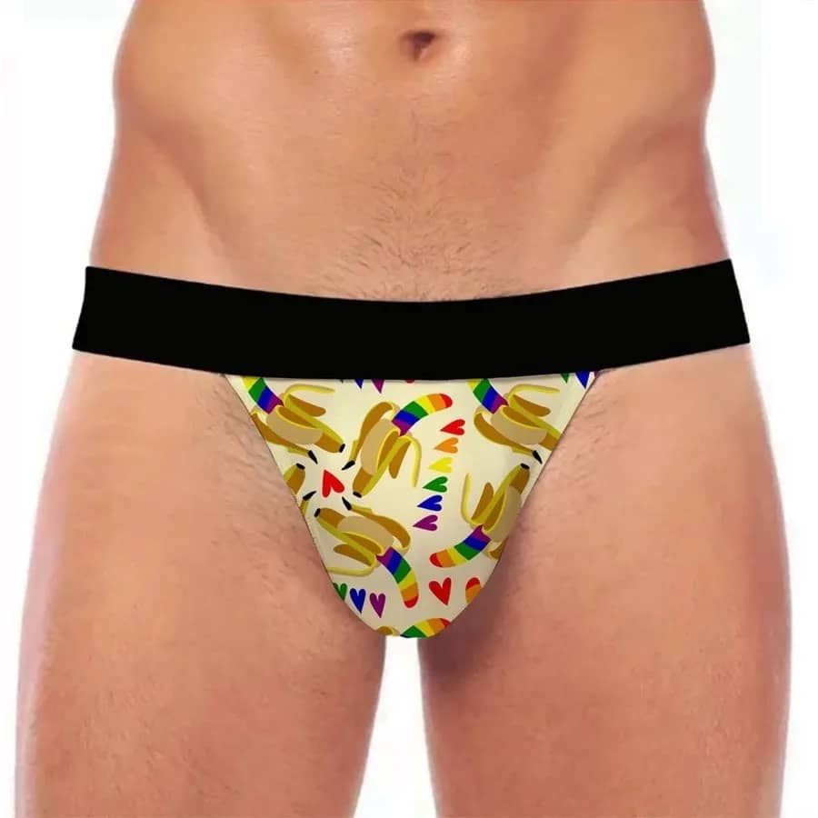 CUECA JOCKSTRAP PRIDE BANANA PIMENTA SEXY