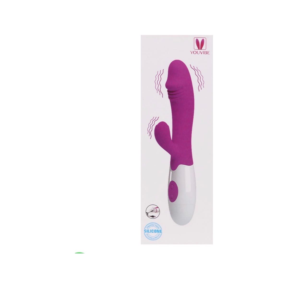 VIBRADOR RECARREGÁVEL PONTO G 30 MODOS DE VIBRAÇÃO VIPMIX - Foto 2